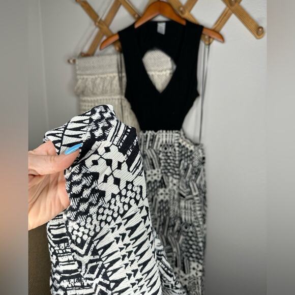 L*Space Black Open Side Maxi Dress M - Picture 1 of 6
